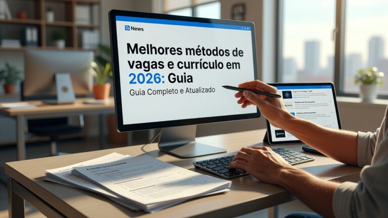 Melhores métodos de vagas e currículo em 2026: Guia Completo e Atualizado